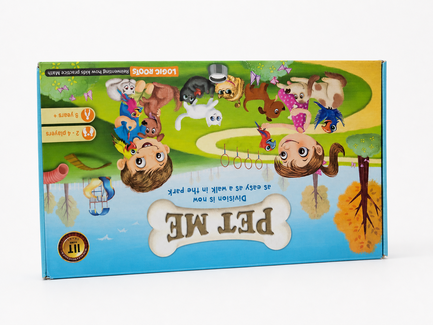 Logic Roots Pet Me Math Board Game