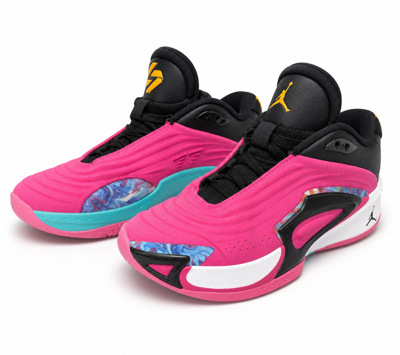 Jordan Why Not Zer0.4 Sneakers - Pink/Black/Multicolor
