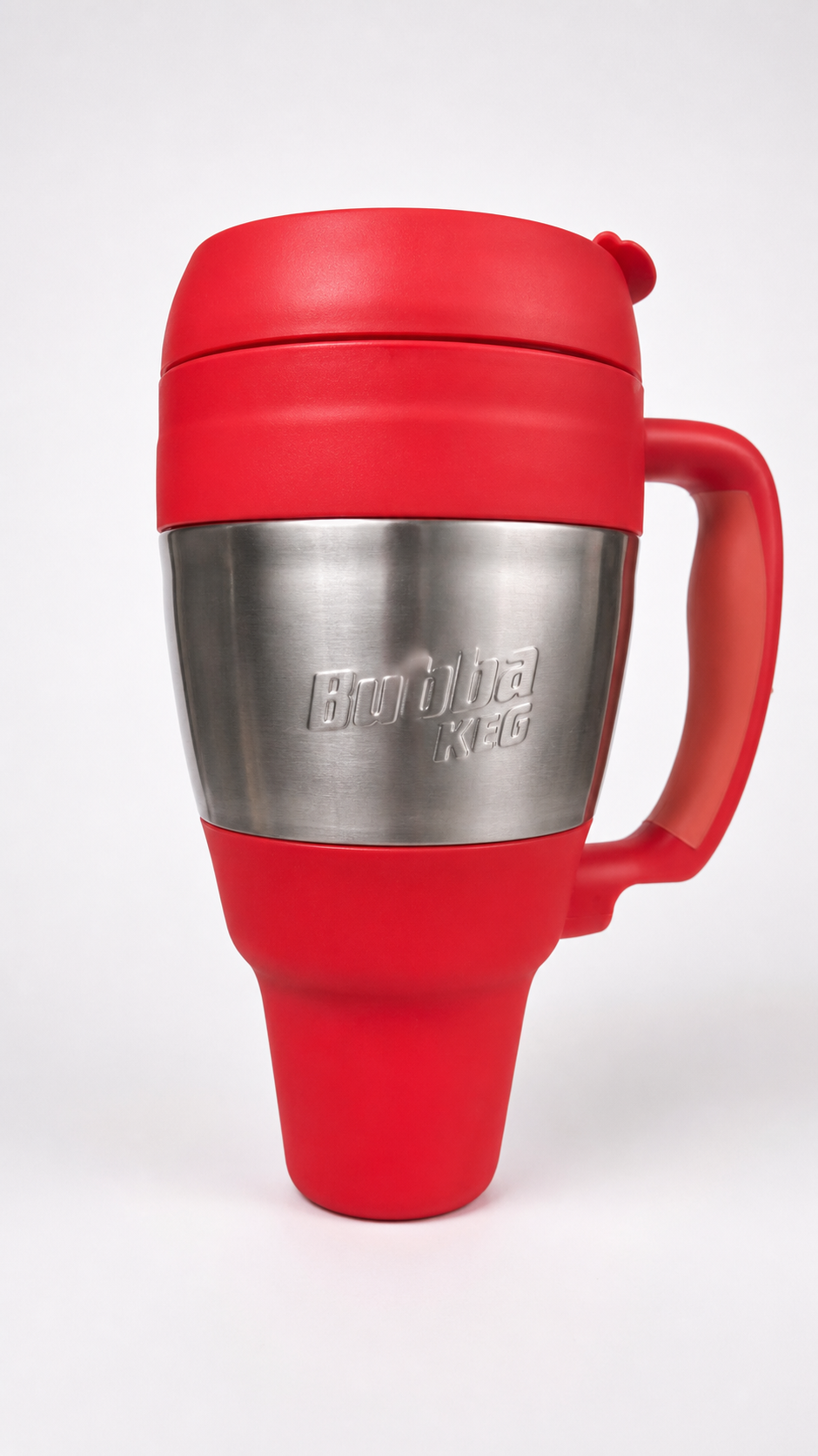 Large Insulated Keg-Style Mug with Handle