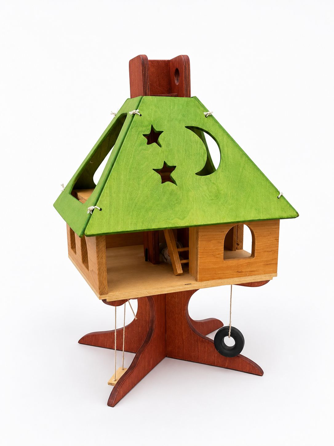 Wooden Treehouse Playset