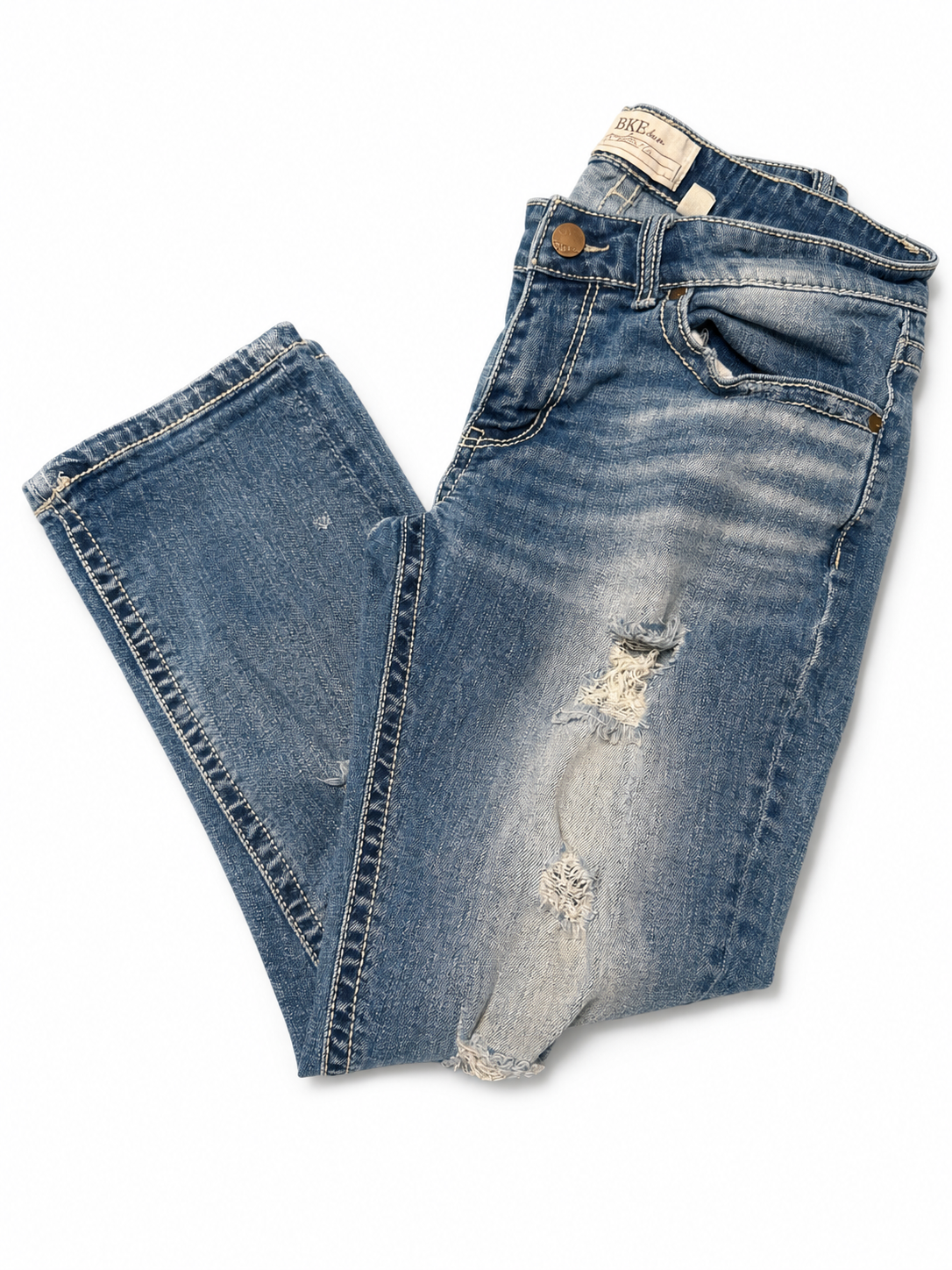 BKE Denim Stella Distressed Jeans - Size 29