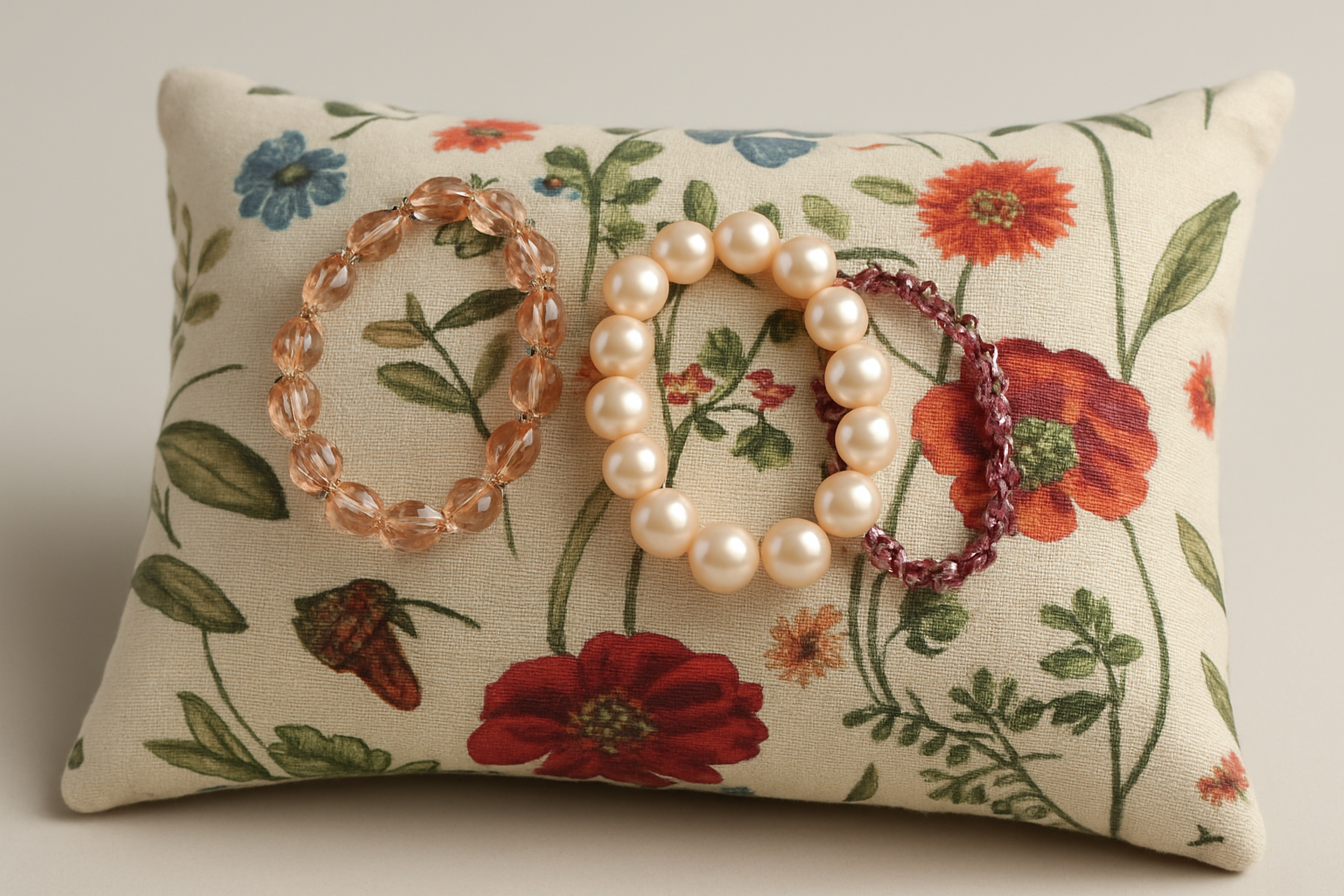 Elegant Beaded Bracelets Set