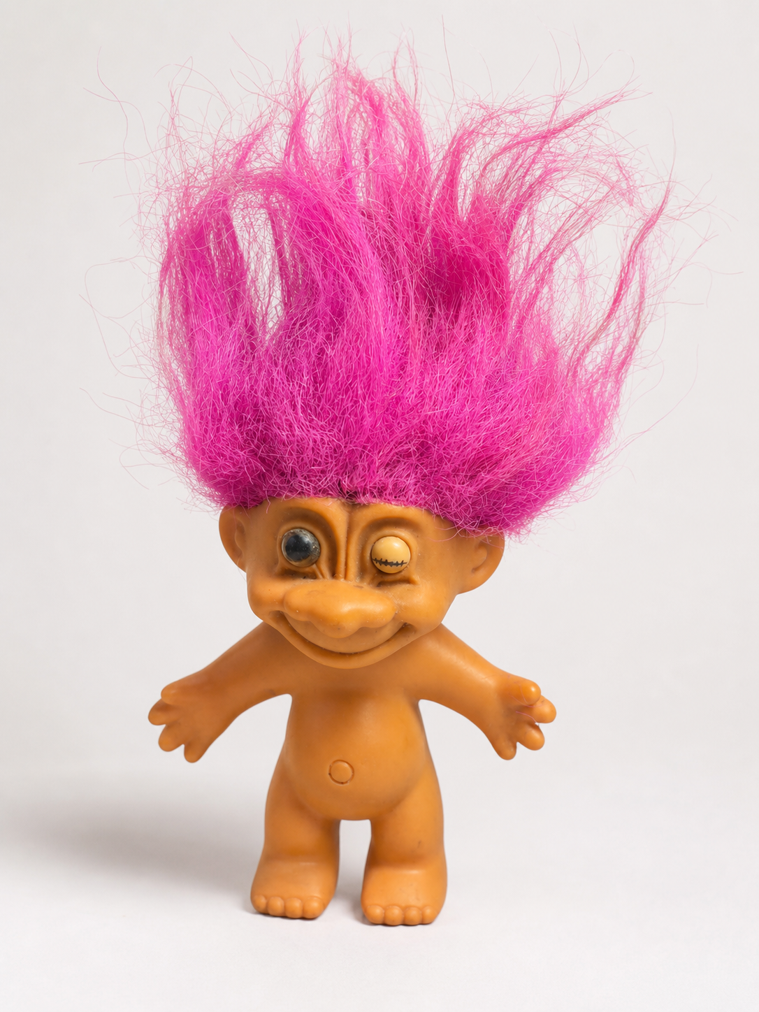Classic Troll Doll with Pink Hair
