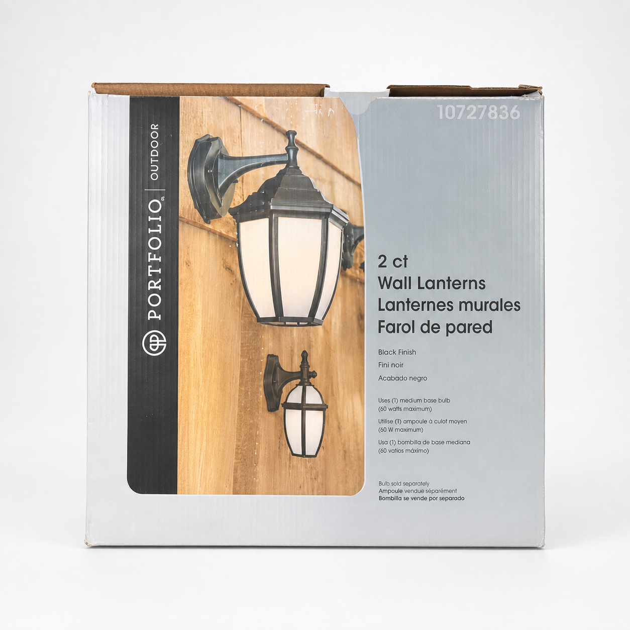 Portfolio Outdoor Wall Lanterns - Set of 2