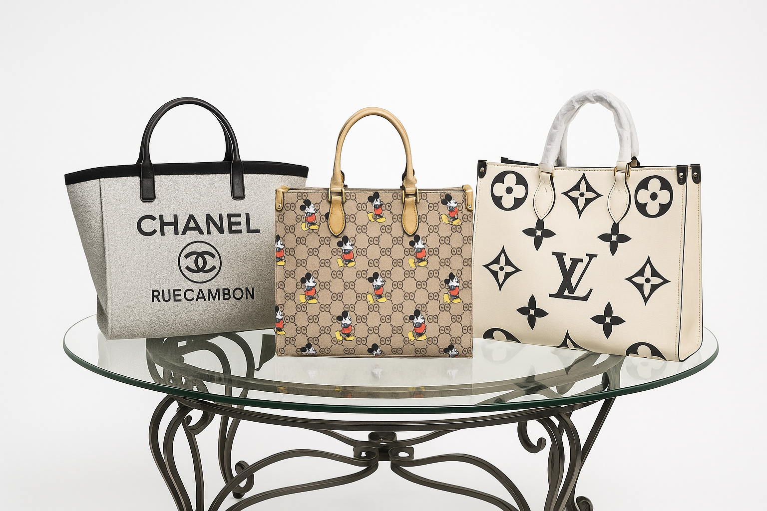 Designer-Inspired Tote Bags