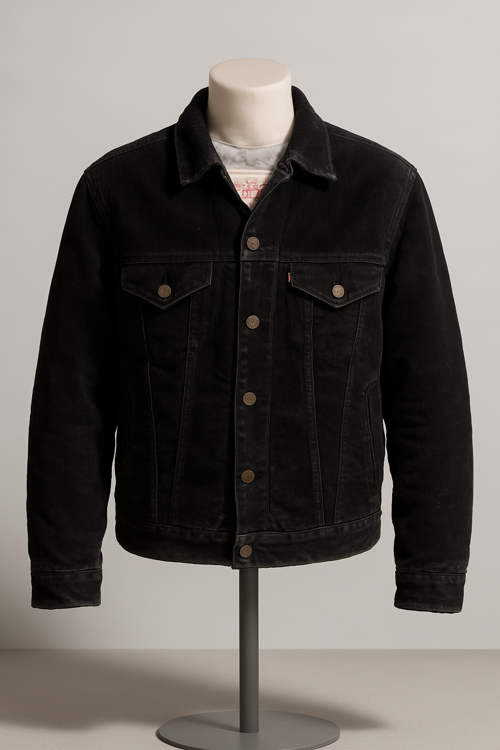 Levi Strauss & Co. Black Corduroy Jacket