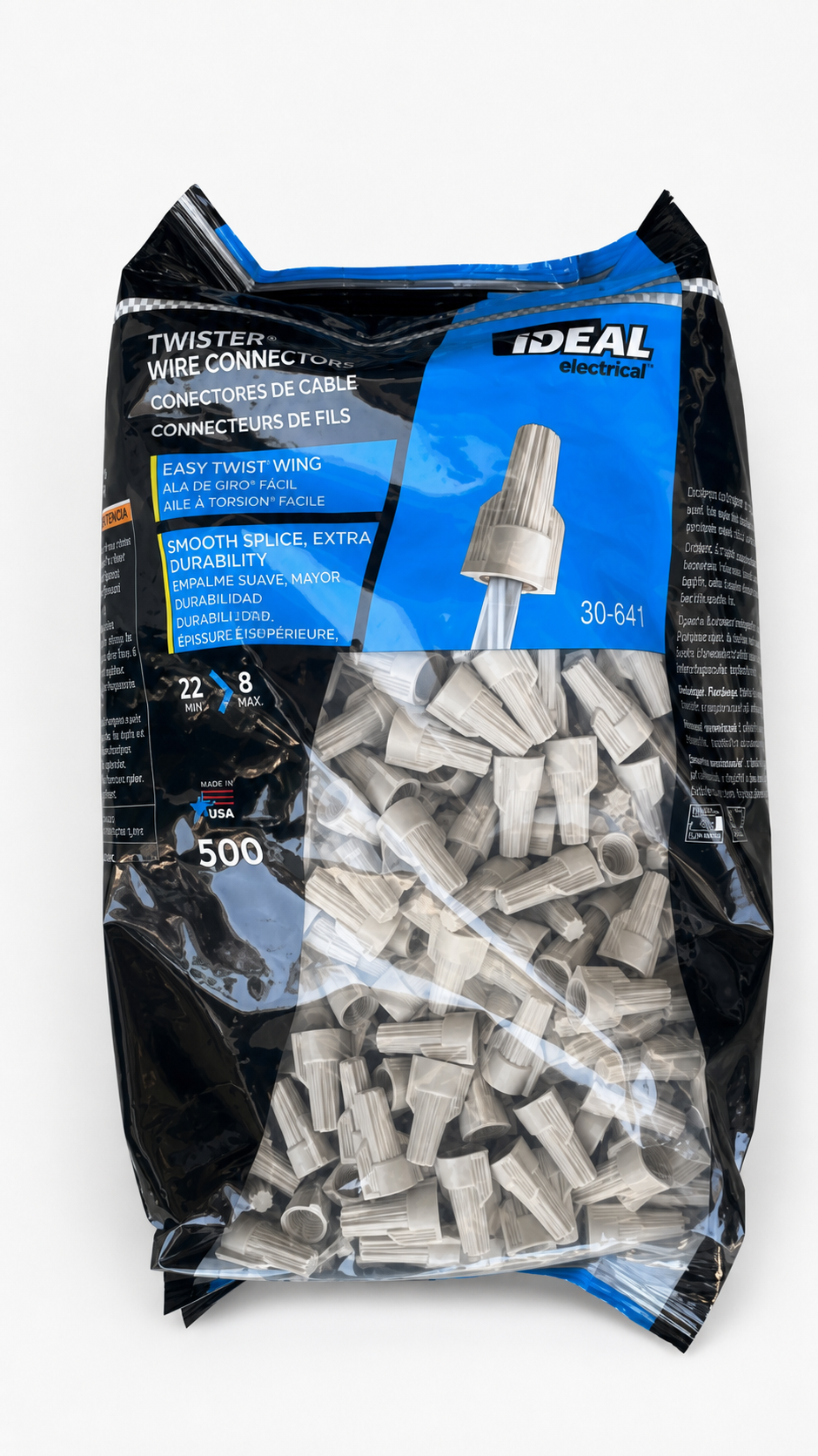 Ideal Twister Wire Connectors - 500 Pack