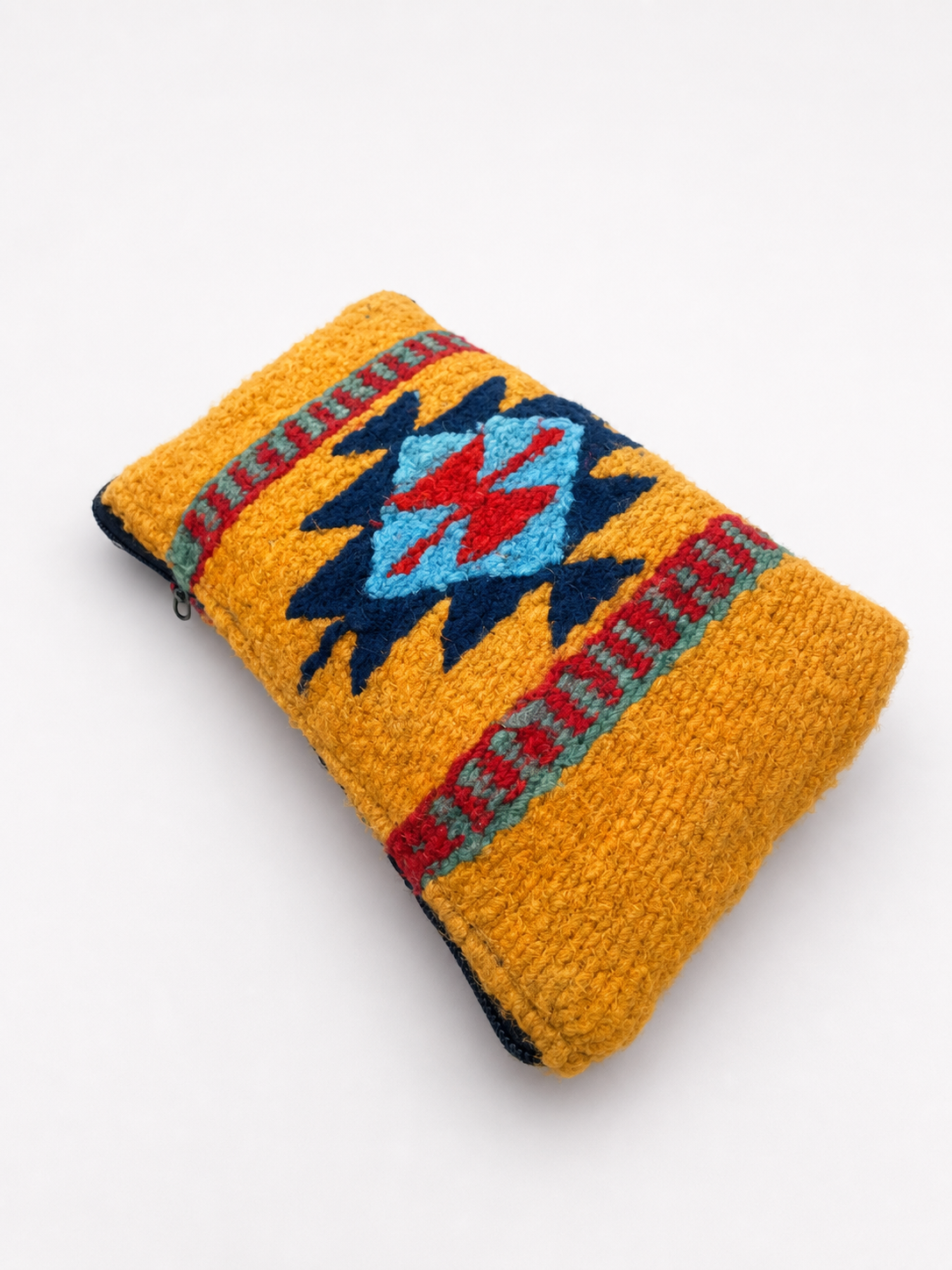 Handcrafted Southwestern Wool Pouch
