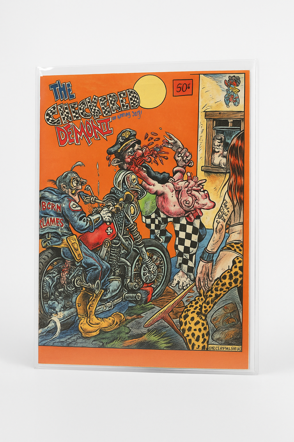 The Checkered Demon II $1°° (Adults Only)Comic Book First Edition