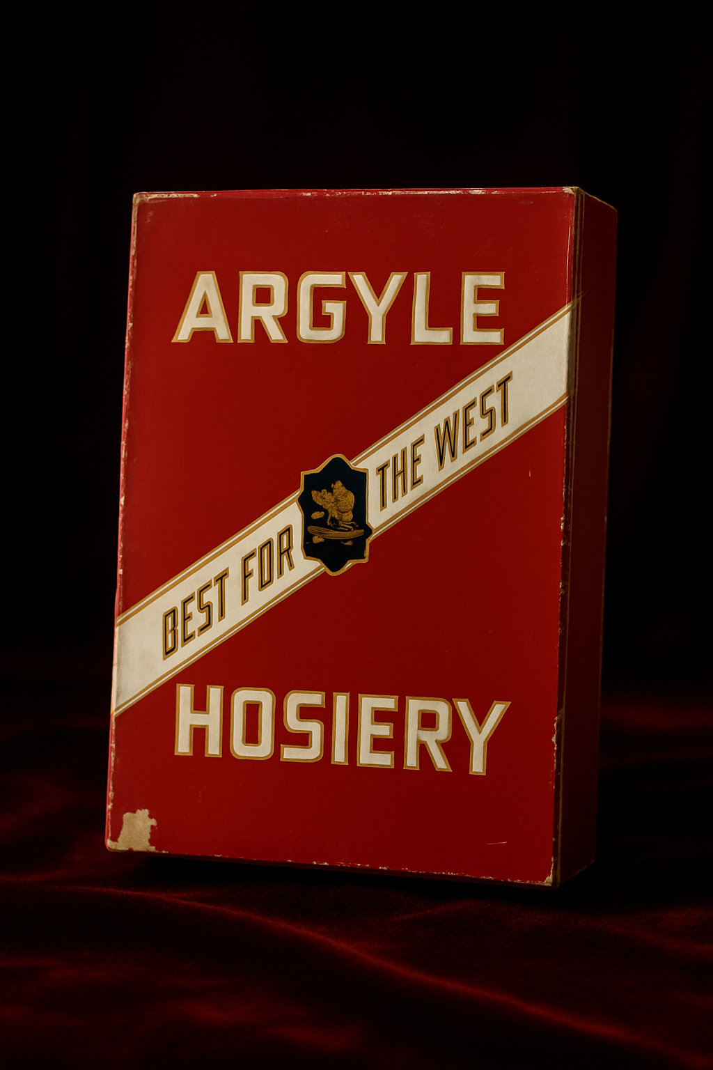 Argyle Hosiery Box