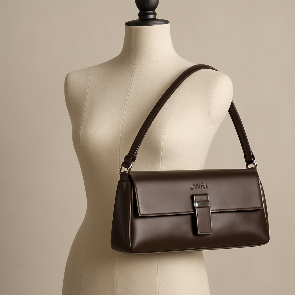 Brown Leather Handbag