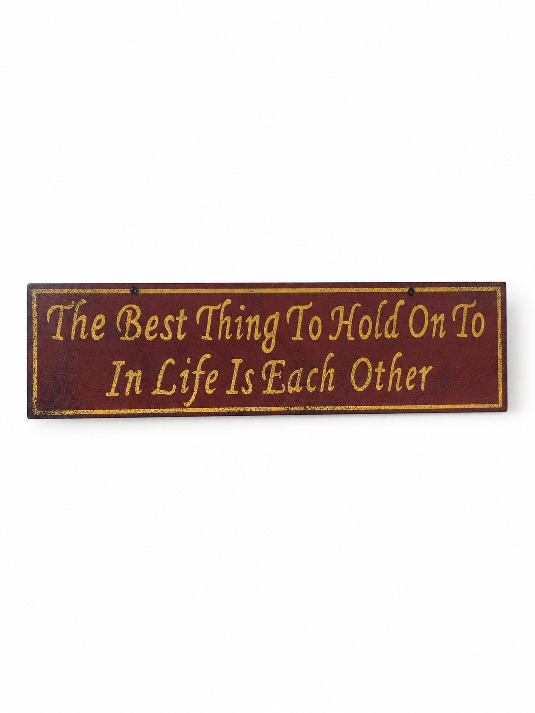 Decorative Wooden Inspirational Sign
