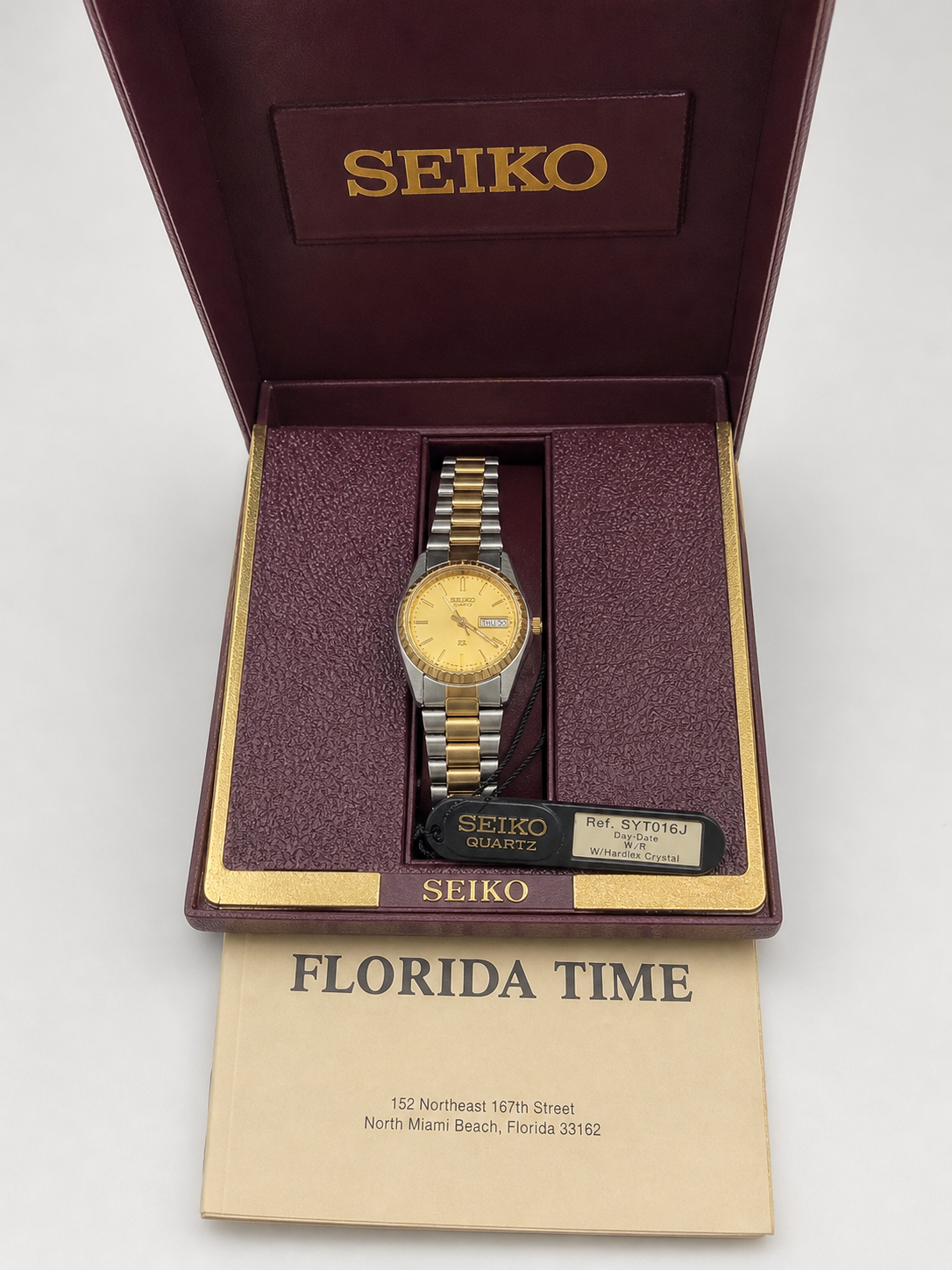 Seiko Quartz Watch with Box