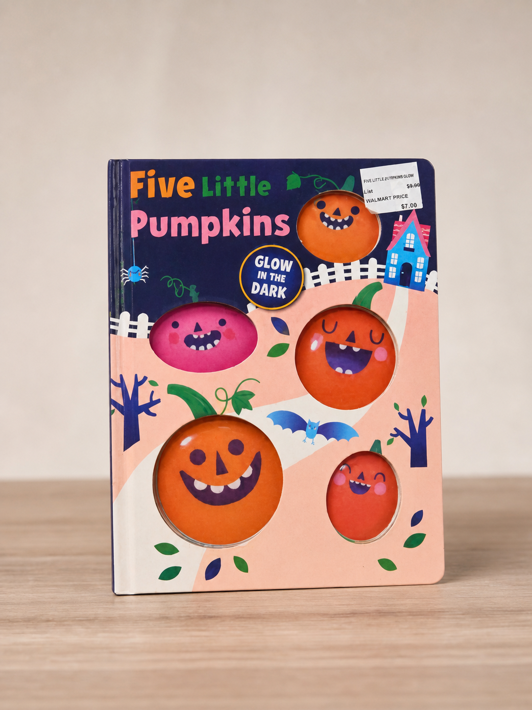 Five Little Pumpkins Glow-in-the-Dark Board Book