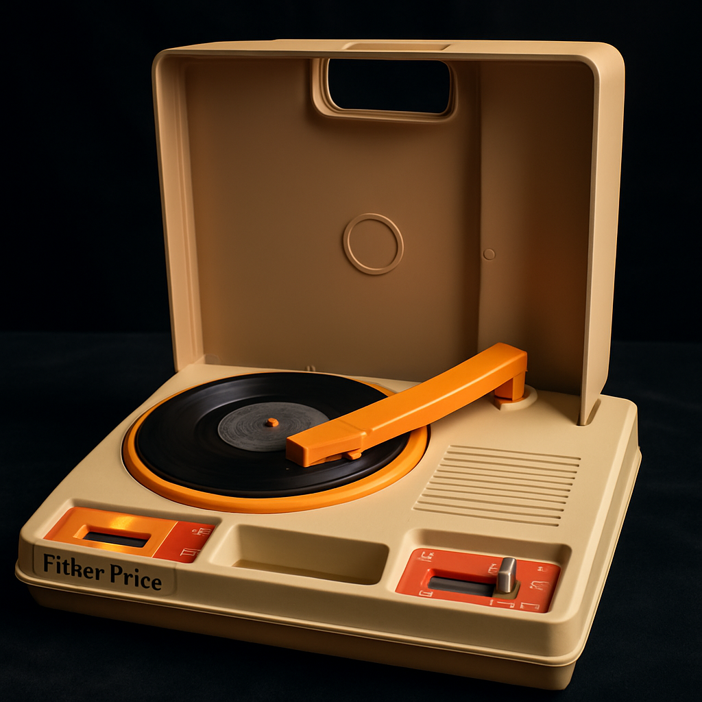 Vintage Fisher-Price Record Player